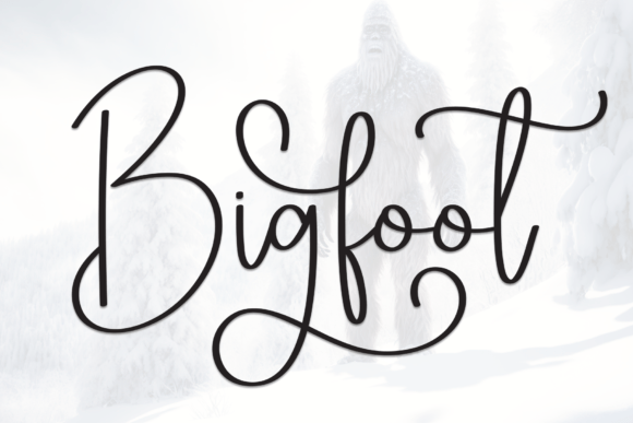 Bigfoot: A Sweet Handwritten Font for Creative Projects