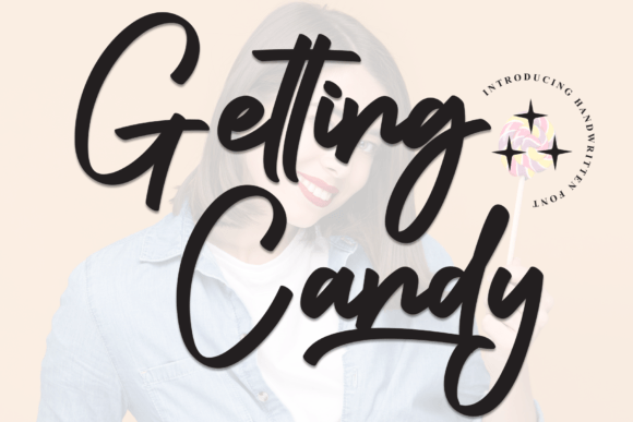 Getting Candy: A Sweet Handwritten Font for Creative Projects